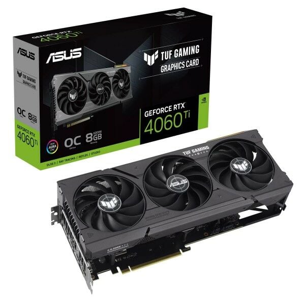 ASUS TUF GAMING GeForce RTX 4060 Ti OC Edition 8GB GDDR6 DLSS 3