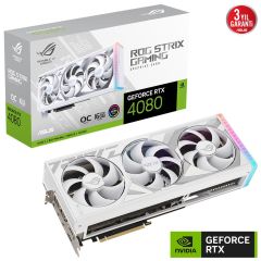 ASUS ROG STRIX GeForce RTX 4080 White Edition 16GB GDDR6X 256 Bit DLSS 3 Ekran Kartı