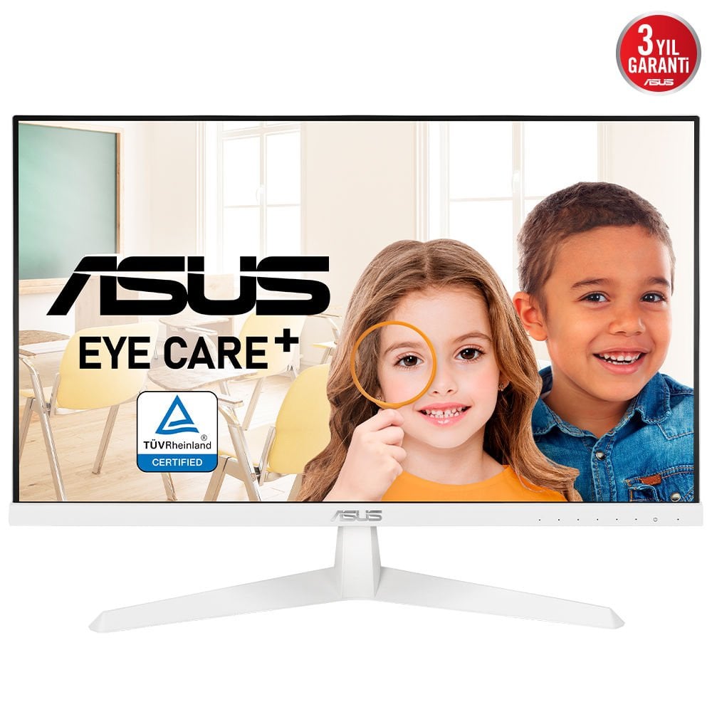 ASUS 23.8'' VY249HE-W 75Hz 1ms HDMI VGA FreeSync FHD IPS LED Monitör