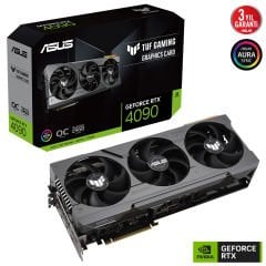 ASUS TUF GAMING GeForce RTX 4090 OC Edition 24GB GDDR6X 384 Bit DLSS 3 Ekran Kartı