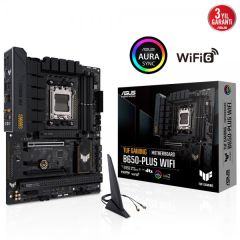 ASUS TUF GAMING B650-PLUS WIFI 6400MHz(OC) DDR5 Soket AM5 M.2 HDMI DP ATX Anakart