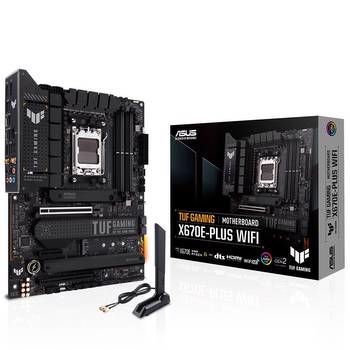 ASUS TUF GAMING X670E-PLUS WIFI 6400MHz DDR5 Soket AM5 M.2 PCIe 5.0 HDMI DP WIFI ATX Anakart
