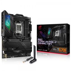 ASUS ROG STRIX X670E-F GAMING WIFI 6400MHz(OC) DDR5 Soket AM5 M.2 RGB HDMI DP ATX Anakart