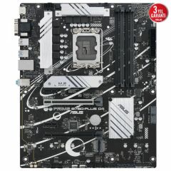 ASUS PRIME B760-PLUS D4 5066MHz(OC) DDR4 Soket 1700 M.2 HDMI DP VGA ATX Anakart