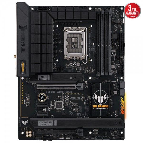 ASUS TUF GAMING B760-PLUS WIFI D4 5333MHz(OC) DDR4 Soket 1700 M.2 HDMI DP ATX Anakart