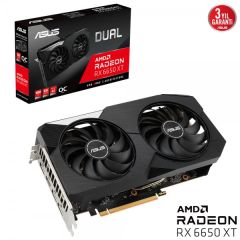 ASUS Radeon RX 6650 XT DUAL 8GB OC GDDR6 128 Bit Ekran Kartı