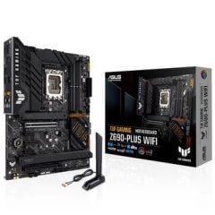 ASUS TUF GAMING Z690-PLUS WIFI 6000MHz(OC) DDR5 Soket 1700 M.2 HDMI DP ATX Anakart