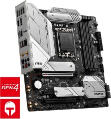 MSI MAG B660M MORTAR WIFI 4800MHz(OC) DDR4 Soket 1700 M.2 HDMI DP mATX Anakart