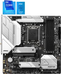 MSI MAG B660M MORTAR WIFI 4800MHz(OC) DDR4 Soket 1700 M.2 HDMI DP mATX Anakart