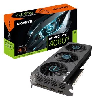 GIGABYTE GeForce RTX 4060 Ti EAGLE OC 8GB GDDR6 DLSS 3 128 Bit Ekran Kartı