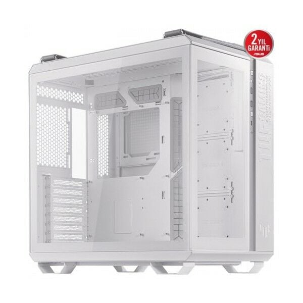 ASUS TUF GAMING GT502 Tempered Glass Beyaz USB 3.2 Mid Tower Kasa