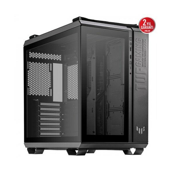 ASUS TUF GAMING GT502 Tempered Glass RGB Siyah USB 3.2 Mid Tower Kasa