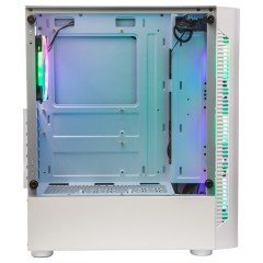 Performax Inferno 650W +80 Bronze PSU ARGB Mid Tower ATX Beyaz Bilgisayar Kasası