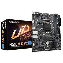 GIGABYTE H510M-K v2 3200MHz(OC) DDR4 Soket 1200 M.2 VGA HDMI mATX Anakart