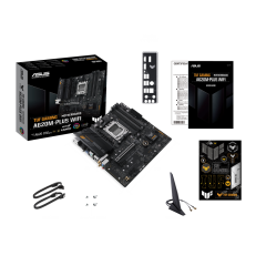 ASUS TUF GAMING A620M-PLUS WIFI 6400MHz(OC) DDR5 Soket AM5 M.2 HDMI VGA mATX Anakart