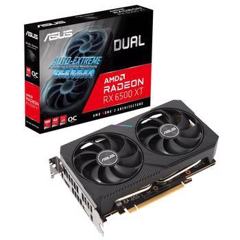 ASUS Radeon RX 6500 XT OC DUAL 4GB GDDR6 64 Bit Ekran Kartı