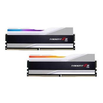 GSKILL 32GB (2x16GB) Trident Z5 7600Mhz CL36 DDR5 Silver Dual Kit Ram