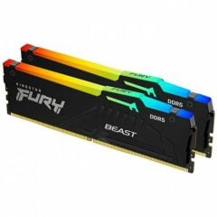 Kingston 32GB(2X16GB) FURY Beast RGB 5600Mhz CL38 DDR5 Dual Kit Ram