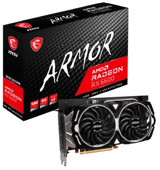 MSI RADEON RX 6600 ARMOR 8G 8GB GDDR6 128Bit AMD Ekran Kartı