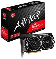 MSI RADEON RX 6600 ARMOR 8G 8GB GDDR6 128Bit AMD Ekran Kartı