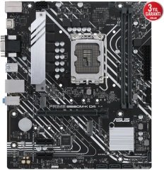 ASUS PRIME B660M-K 5333MHz(OC) DDR4 Soket 1700 M.2 HDMI D-Sub mATX Anakart